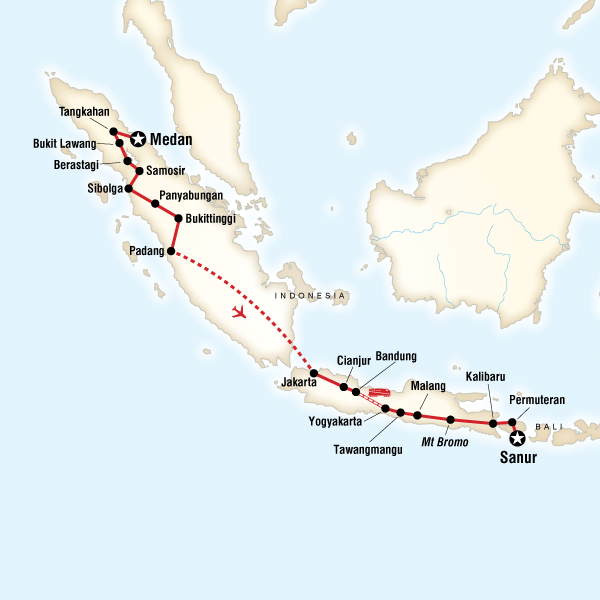 28 Day Sumatra, Java and Bali Encounter