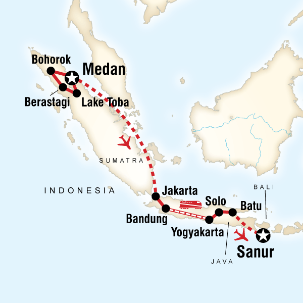 16 Day Sumatra and Java Island Explorer