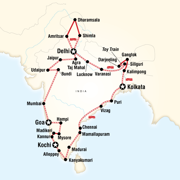 54 Day Epic Indian Train Journey