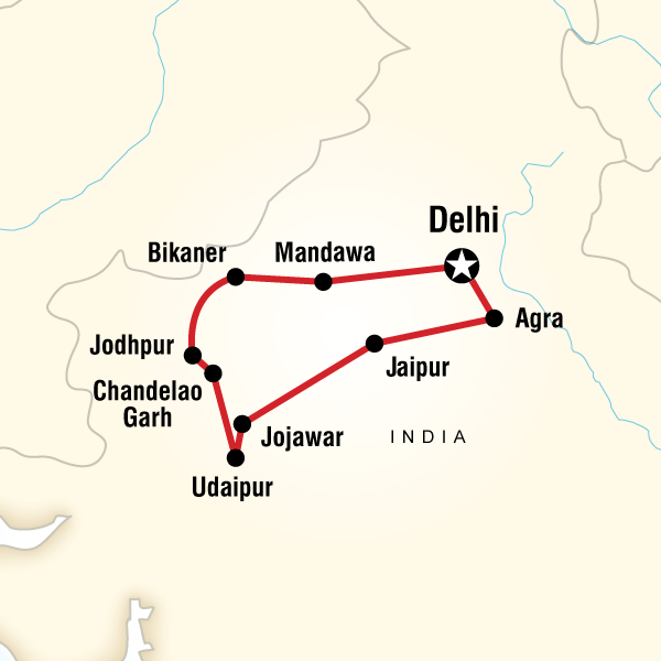 15 Day Delhi Round Trip in Style