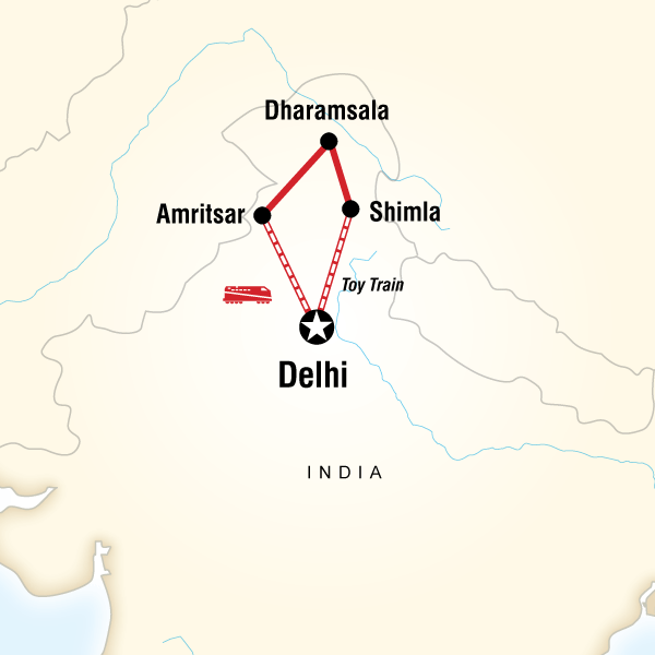 9 Day Northern India Train Journey