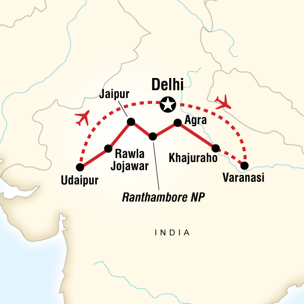 15 Day Delhi Round Trip
