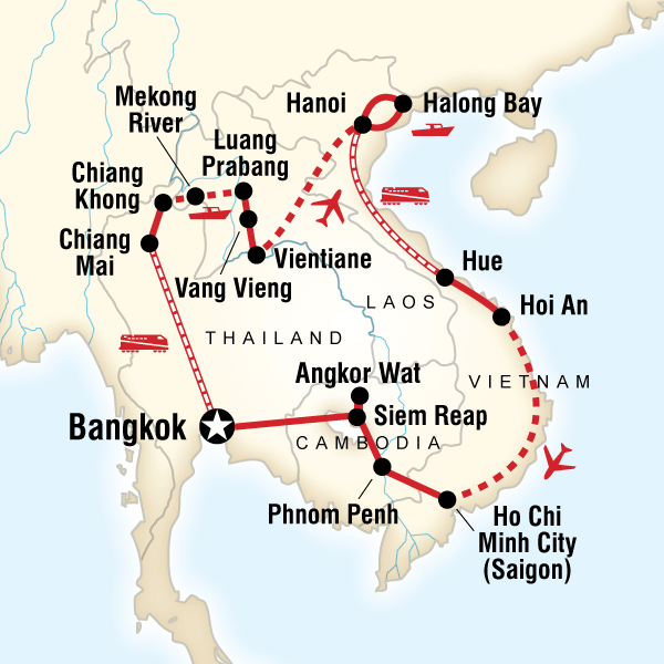 29 Day Bangkok Round Trip