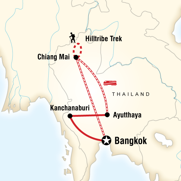 12 Day Bangkok Round Trip