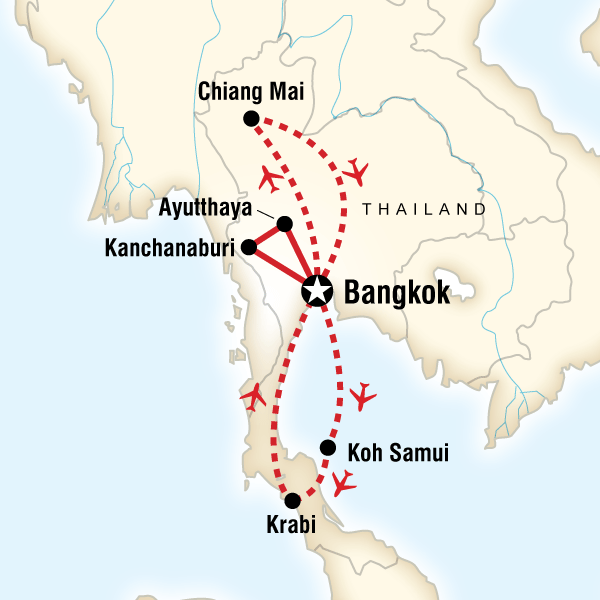 15 Day Bangkok Round Trip in Style