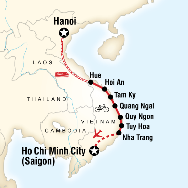 14 Day Pedal your way through Vietnam