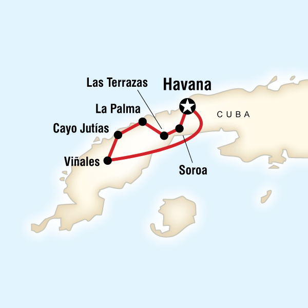 8 Day around Cuba via Bicycle