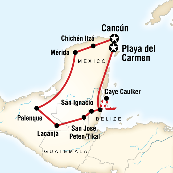15 Day Mayan Classic Tour