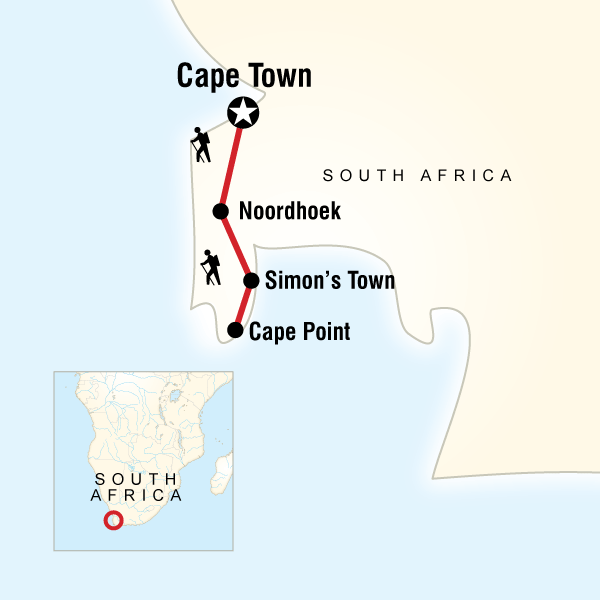7 Day Table Mountain to Cape Point Hike