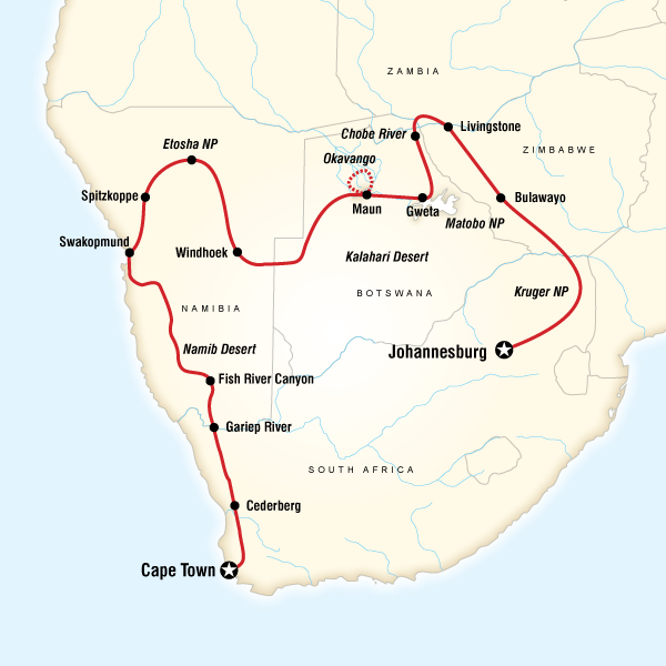 28 Day South Africa Encompassed