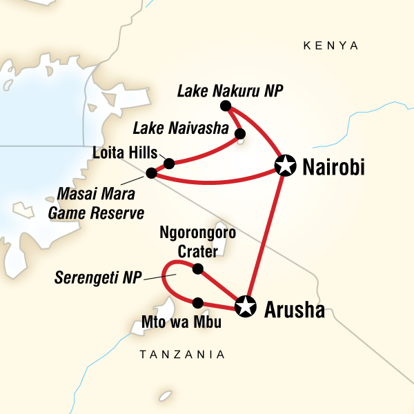 13 Day Nairobi to Arusha Overland