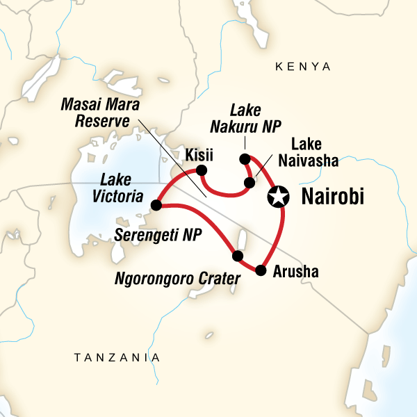 10 Day Kenya and Tanzania Top Seller