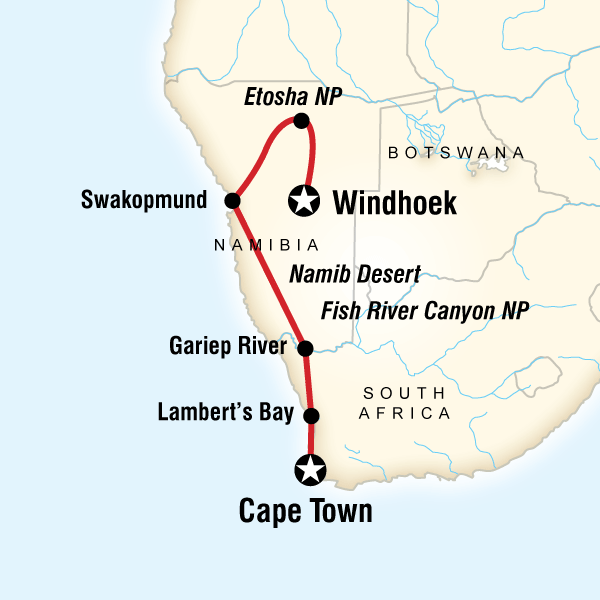 12 Day Southwestern African Explorer