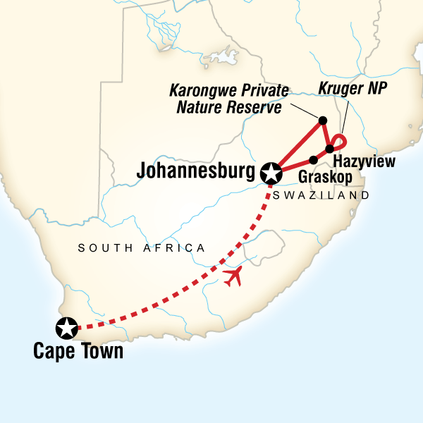 10 Day Cape Town to Kruger in Comfort
