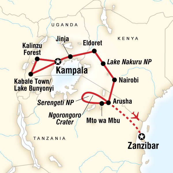 12 Day East Africa Camping Trip