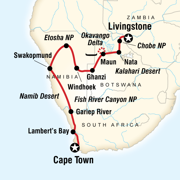 18 Day Safari through Four African Countries