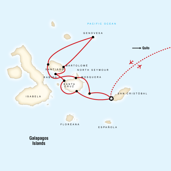 10 Day Galápagos in Comfort aboard the Queen