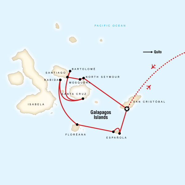 10 Day Marine Tour of Galápagos aboard the Xavier III