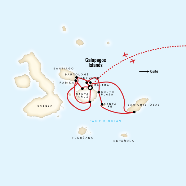 10 Day Galápagos Central Island Cruise on the Xavier III