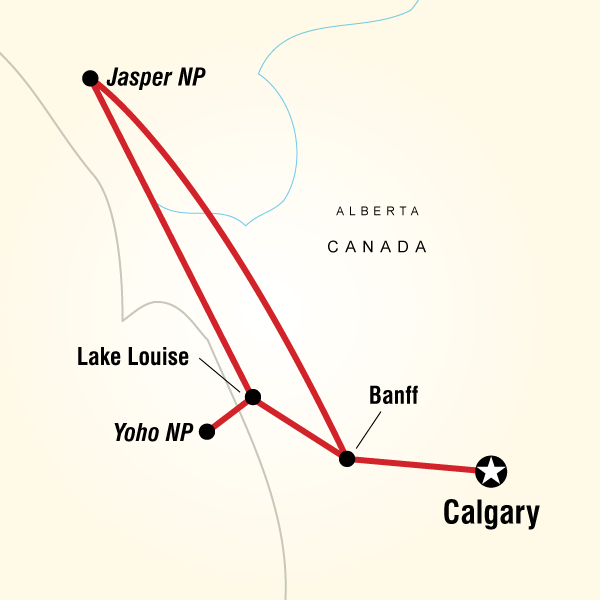 6 Day Canadian Rockies Express