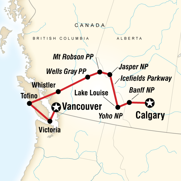 15 Day Western Canada Camping Trip