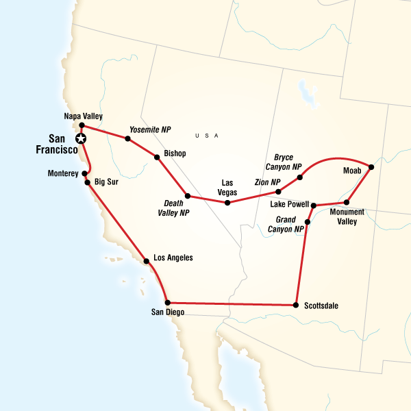 Tour Map