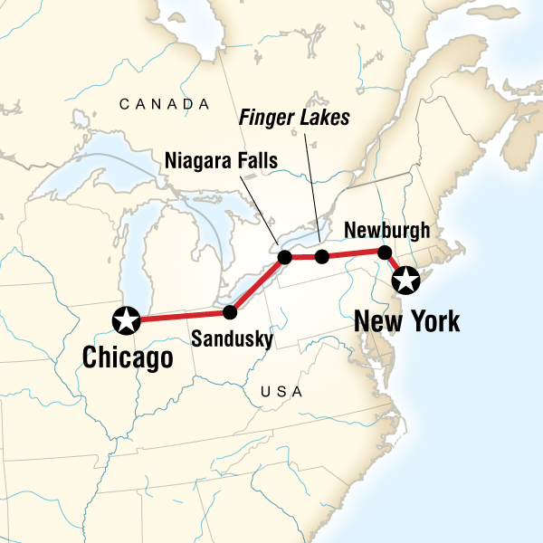 7 Day New York to Chicago Camping Trip