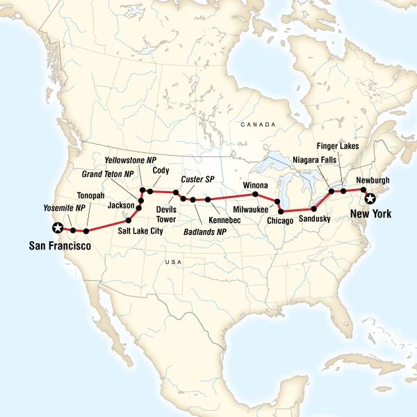 Tour Map