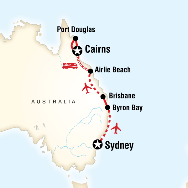 10 Day Sydney to Cairns in Comfort