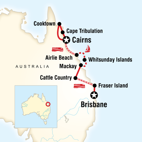 12 Day Queensland Off-road and Sailing Adventure