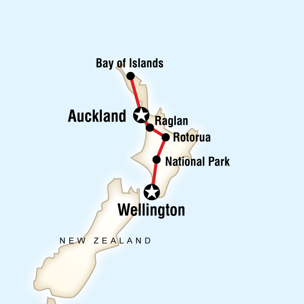 10 Day Best of New Zealand – North Island
