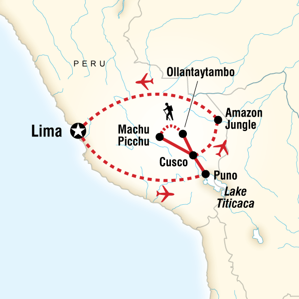 15 Day Lima Round Trip