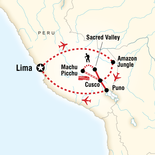 14 Day Lima Round Trip in Comfort