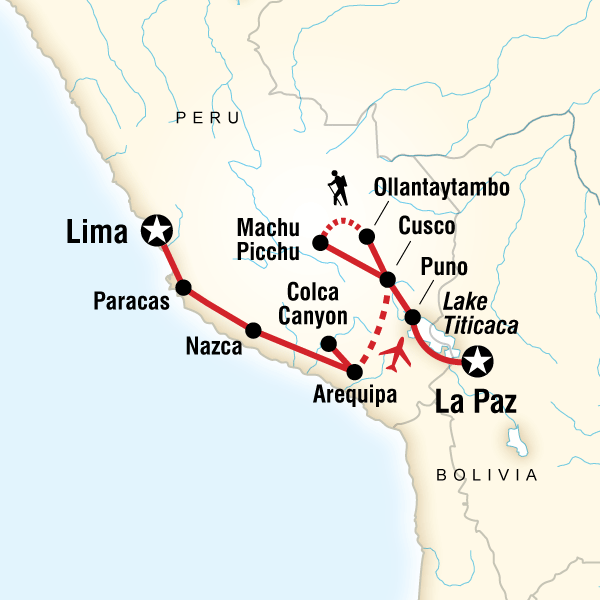 21 Day Lima to La Paz Active Adventure