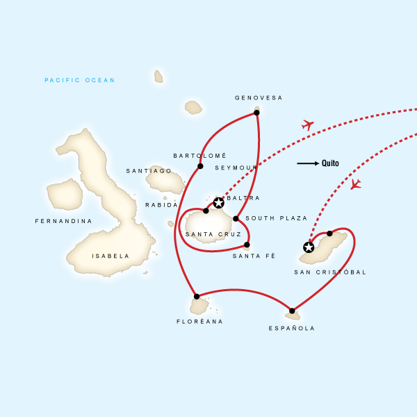 10 Day Galápagos Marine Tour aboard the Estrella