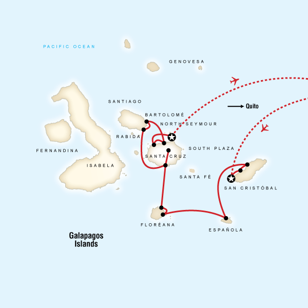 10 Day Cruise of the Galápagos on the Monserrat