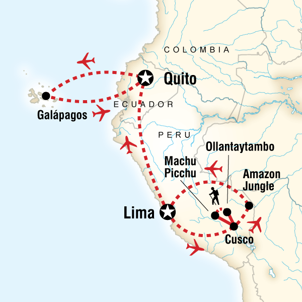21 Day Amazon, Andes & Galápagos South Exploration