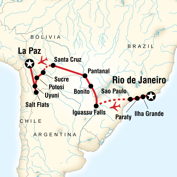 25 Day Classic Brazilian Tour