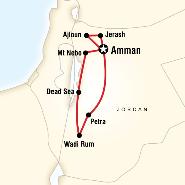 4 Day Express Journey through Jordan