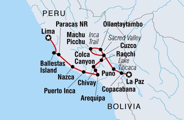 Lima to La Paz
