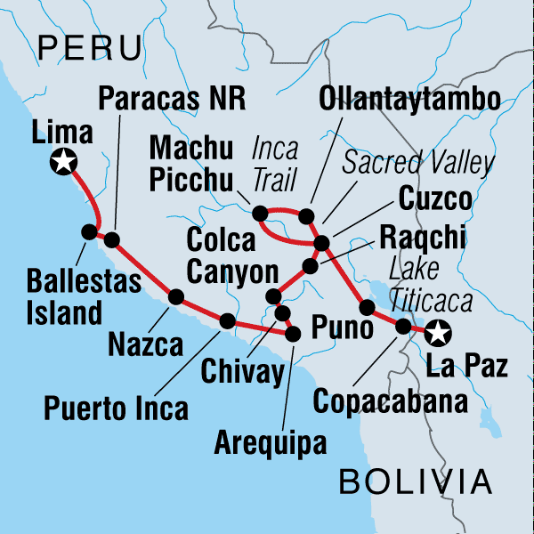 La Paz to Lima