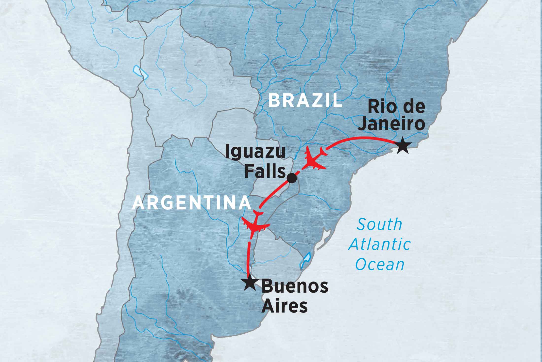 Argentina & Brazil Reverse