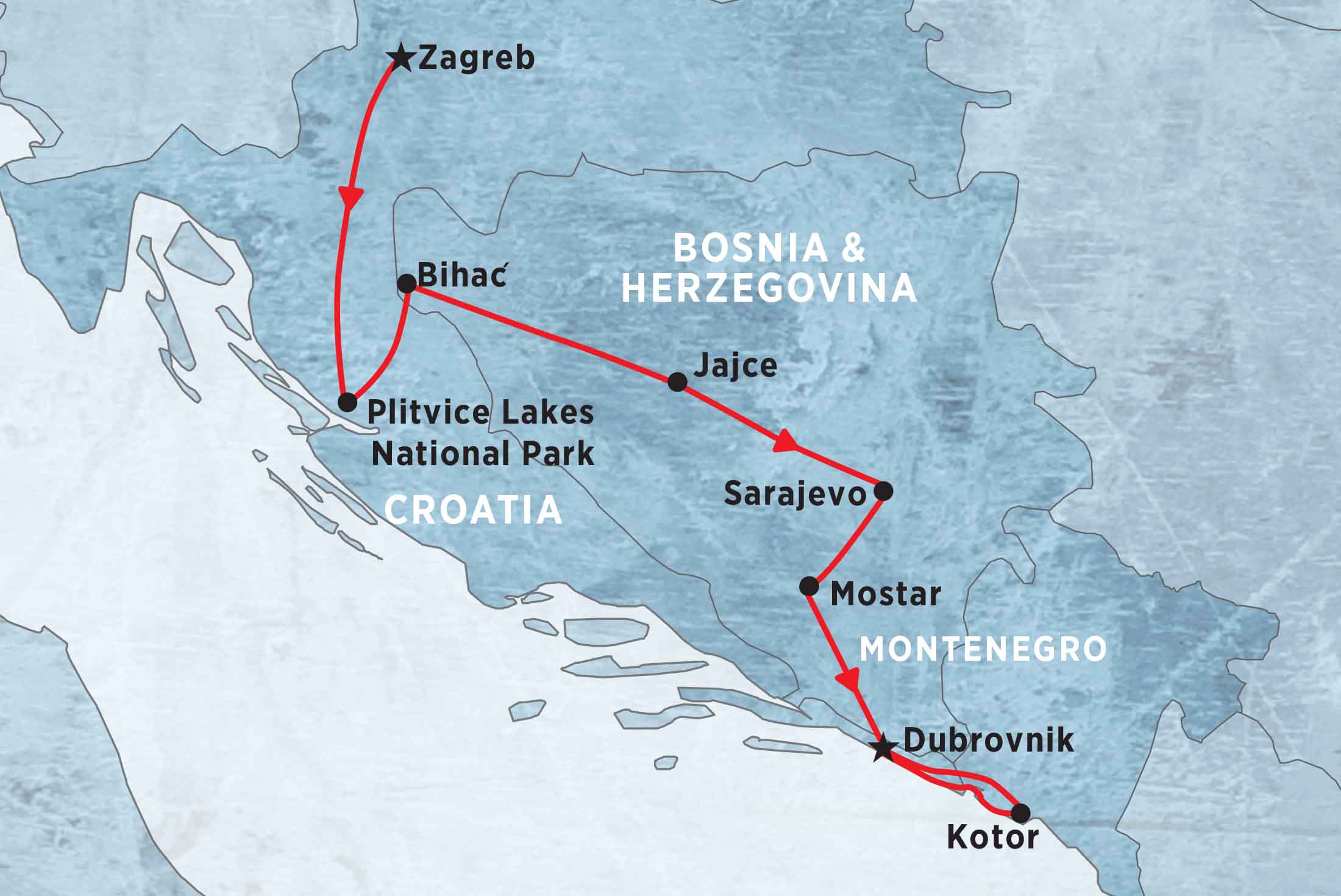 Highlights of Croatia & the Balkans