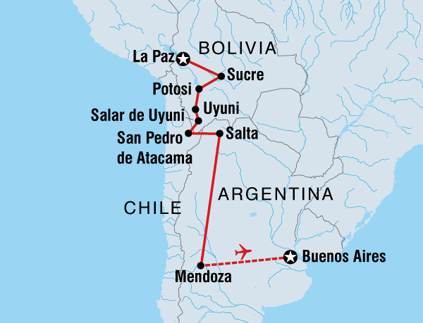 Discover Bolivia & Argentina