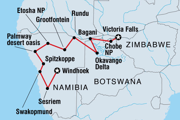 Namibia & Botswana Family Adventure