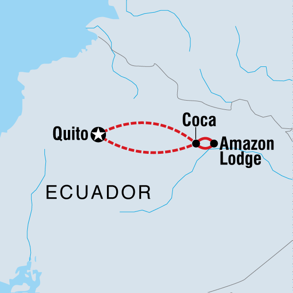 Ecuador Amazon Wilderness- 4d (Sacha Lodge)