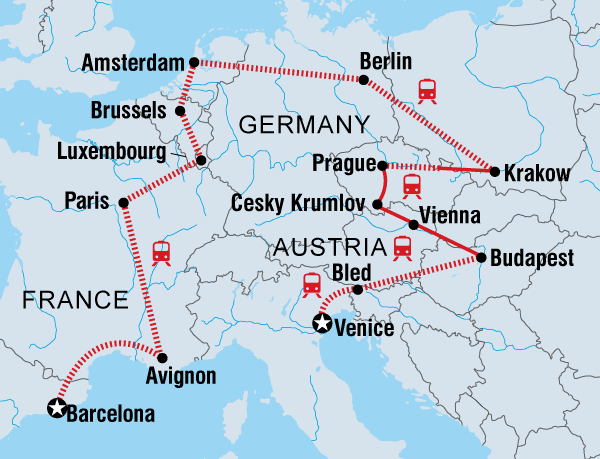 Tour Map