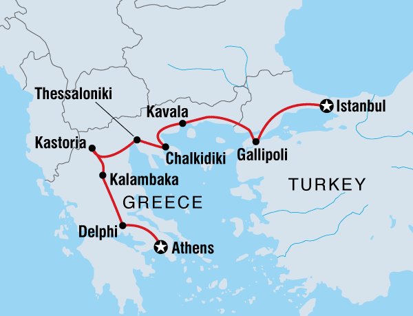 Athens to Istanbul