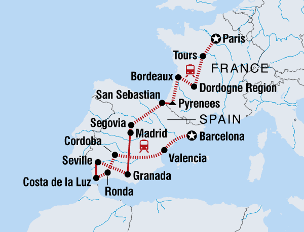 Tour Map