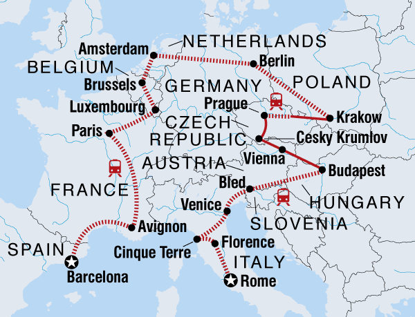 Tour Map